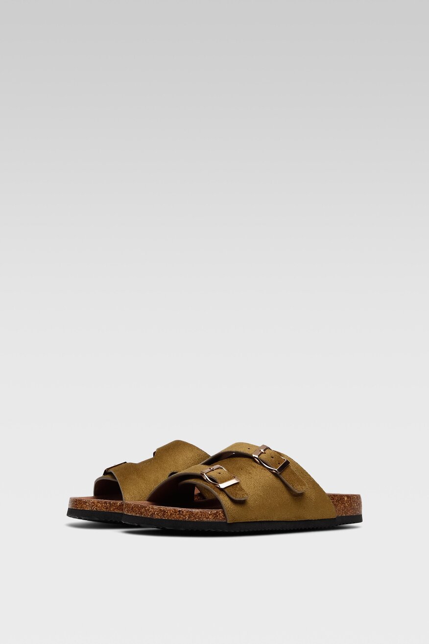 Klapki Go Soft AGK21121 Khaki