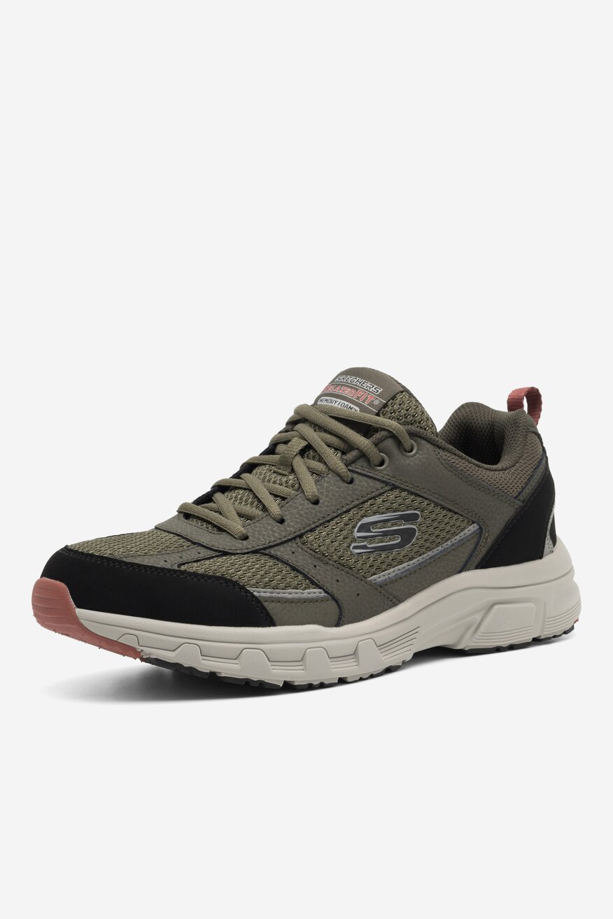 Obuwie sportowe Skechers OAK CANYON VERKETTA 51898 OLBK Zielony
