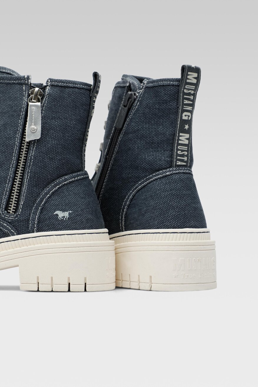 Trzewiki Mustang 1421-501 Granatowy