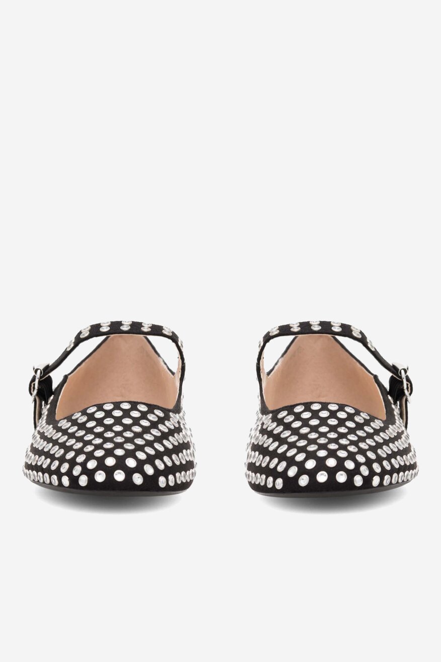 Baleriny Jenny Fairy SHINY WYL04166-1 Czarny