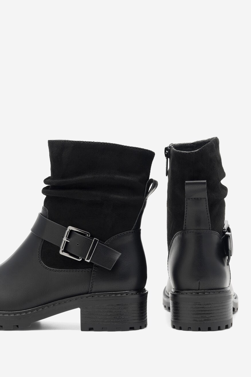 Botki Clara Barson GRETA WS2971-16 Czarny