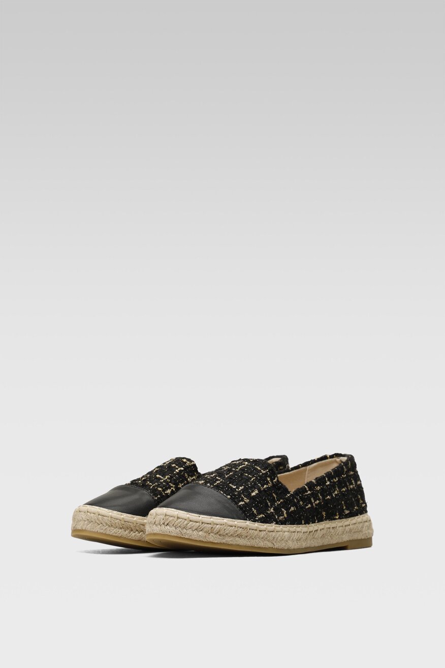 Espadryle DeeZee WSS990-104 Czarny