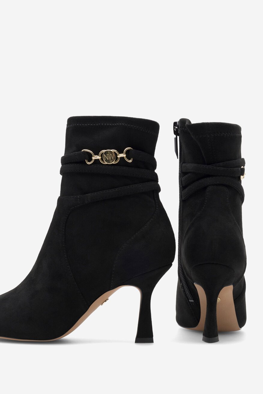 Botki NINE WEST LUBENA ZL23003CC Czarny