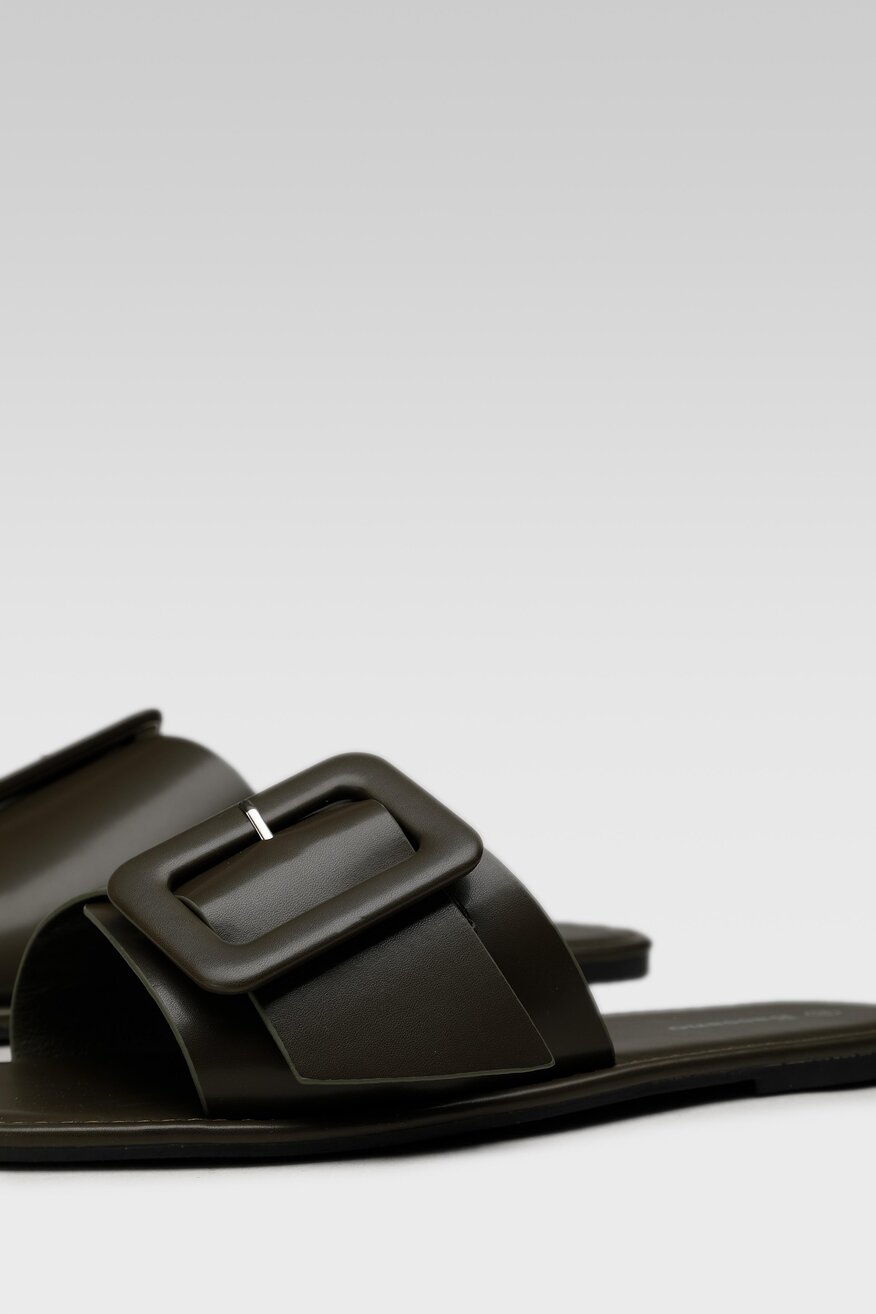 Klapki Bassano 23532HDC Khaki