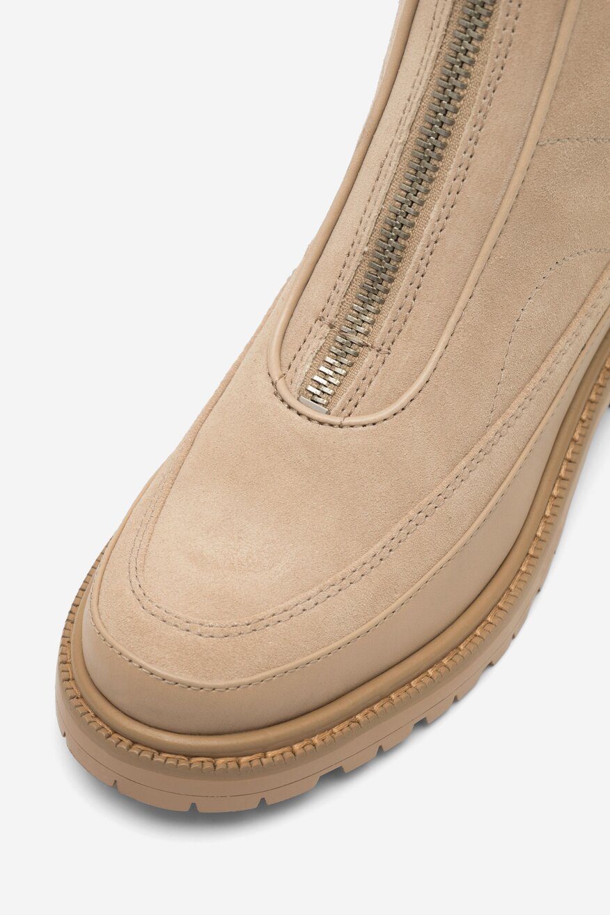 Botki SAM EDELMAN H8018L2250 Kremowy