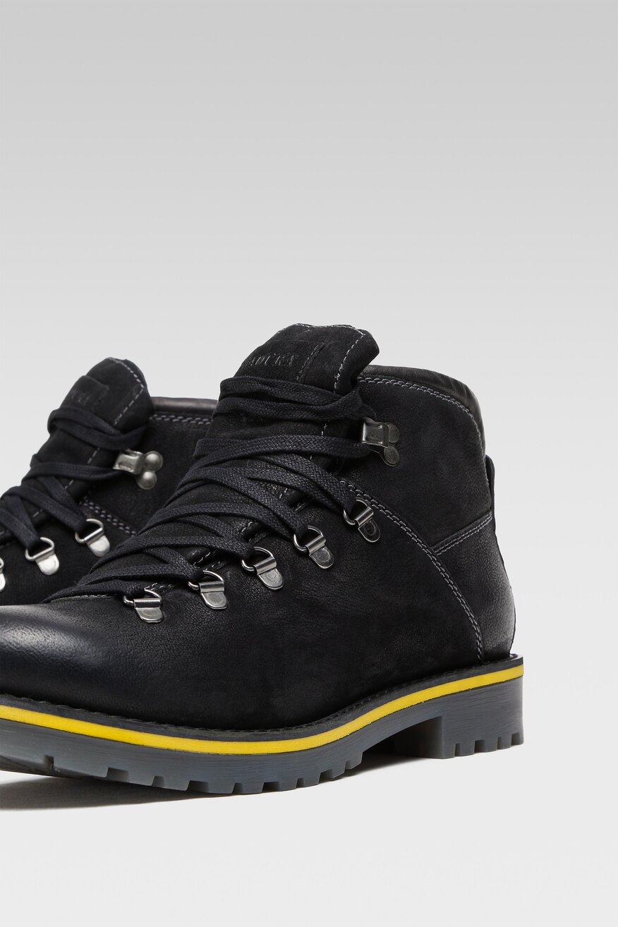 Trzewiki Badura MI08-BOWER-04 Czarny