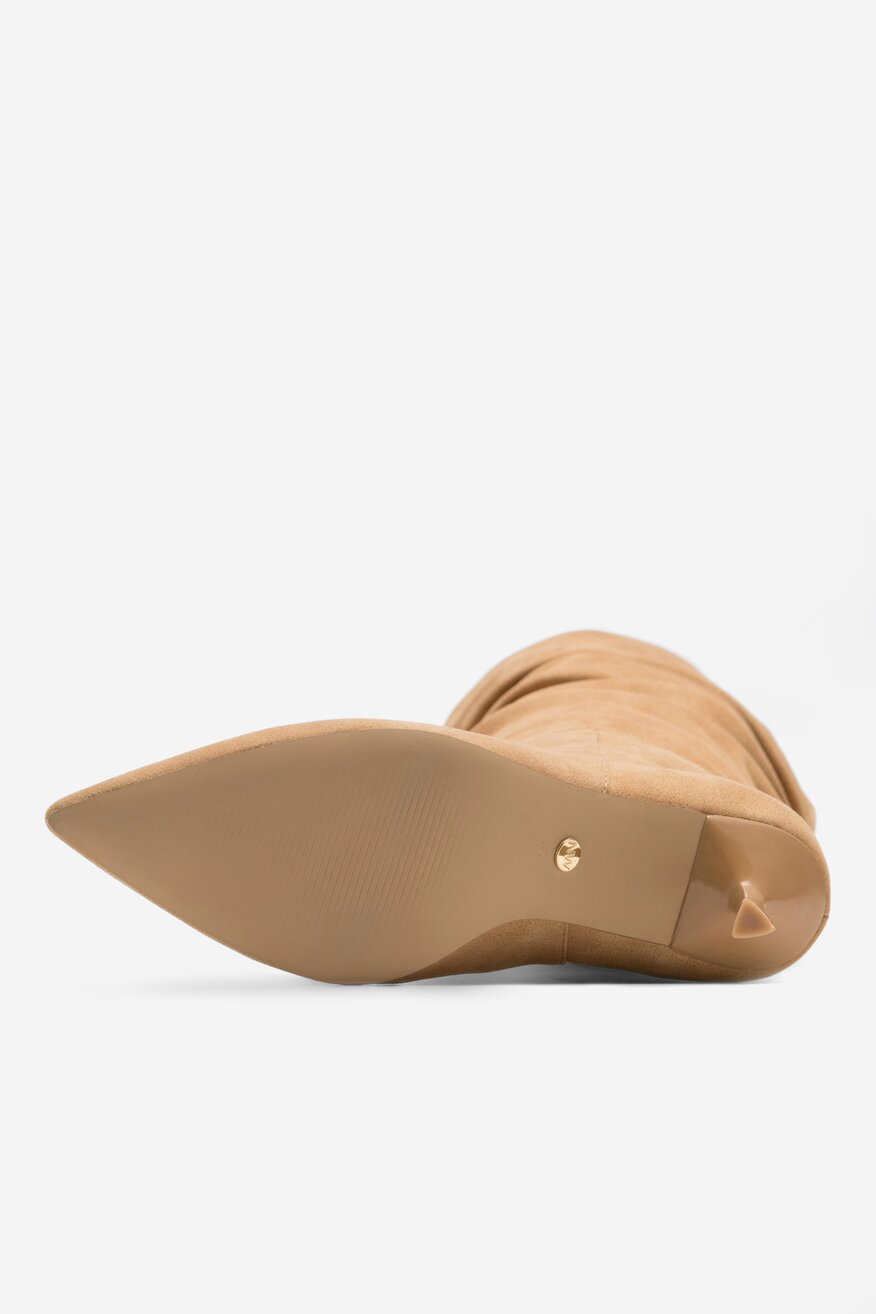 Kozaki NINE WEST HUSNIYA ZL22046-2CC Beżowy