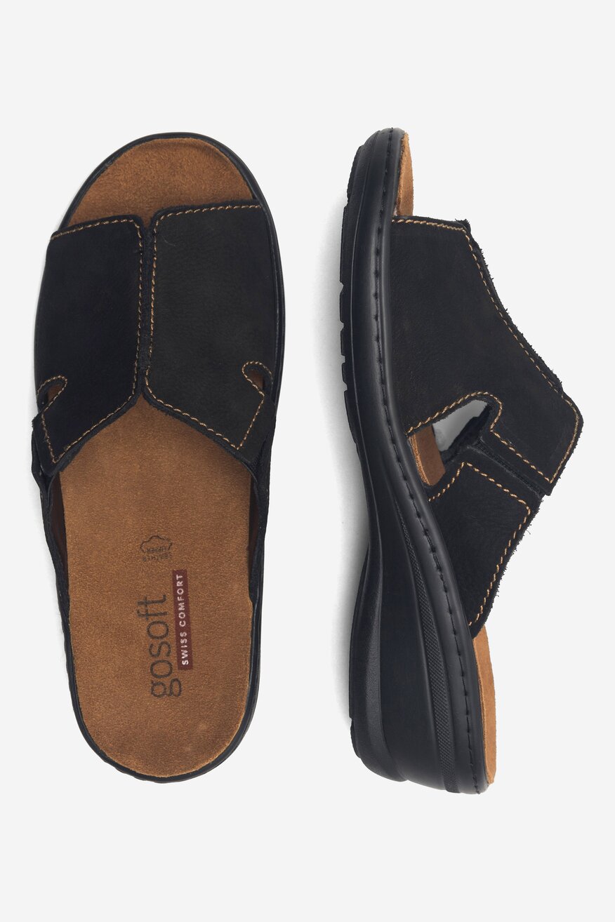 Klapki Go Soft ARC-4854-07 Czarny