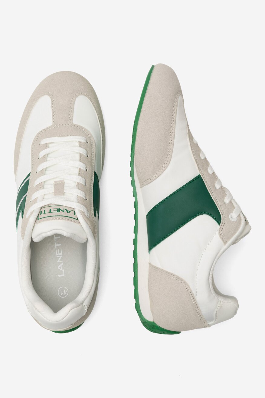 Półbuty Lanetti MP07-01378-03 Biały