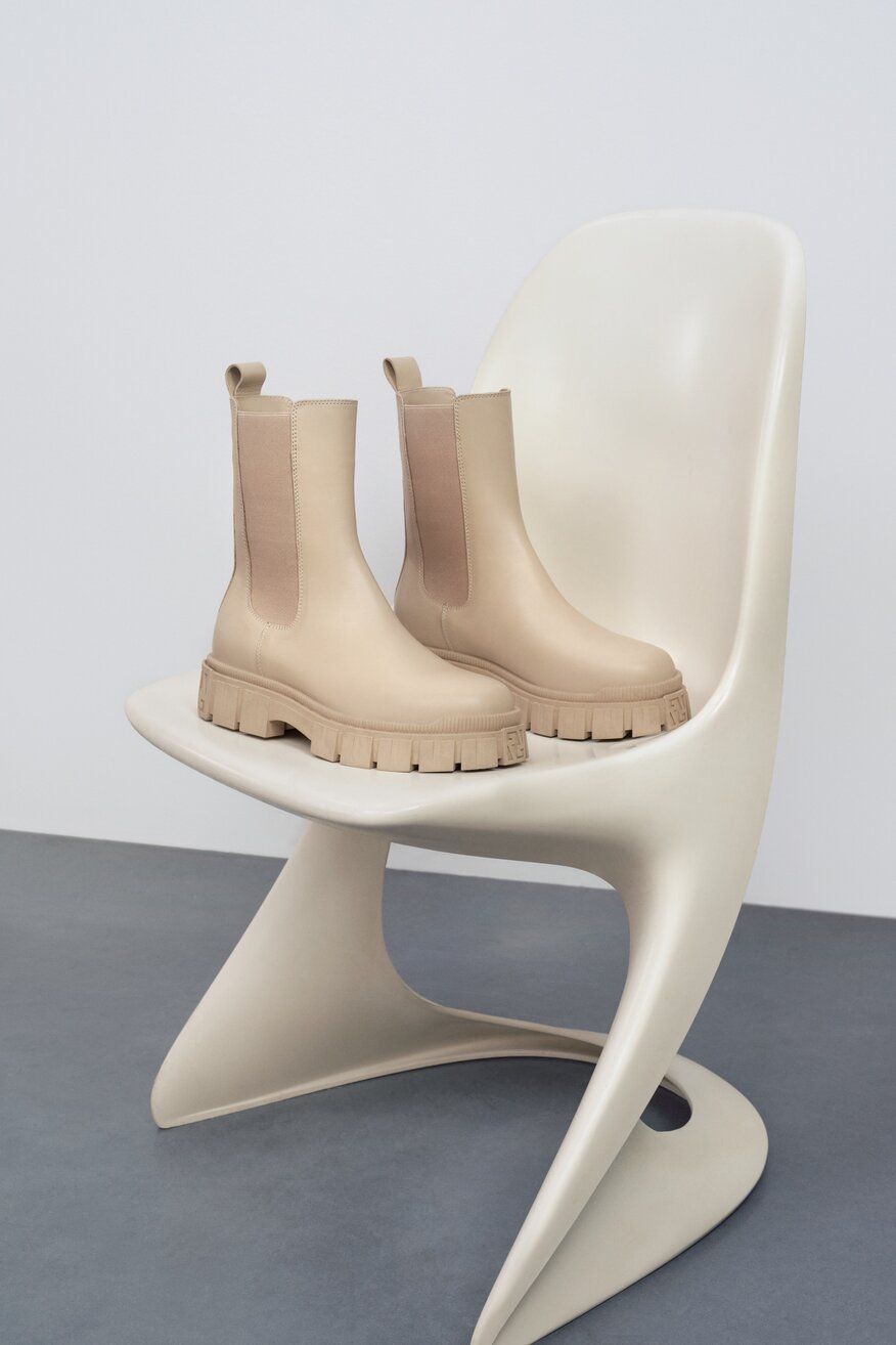 Botki Gino Rossi 4064 Beżowy