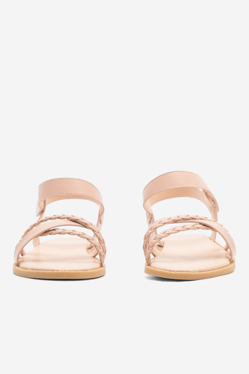 Sandały Nelli Blu REC22534 Beżowy