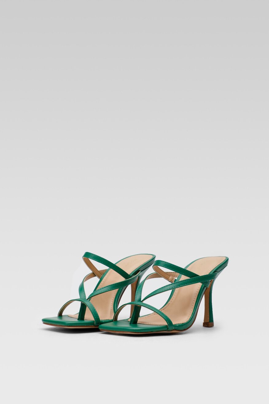 Klapki DeeZee LS5687-01 Zielony