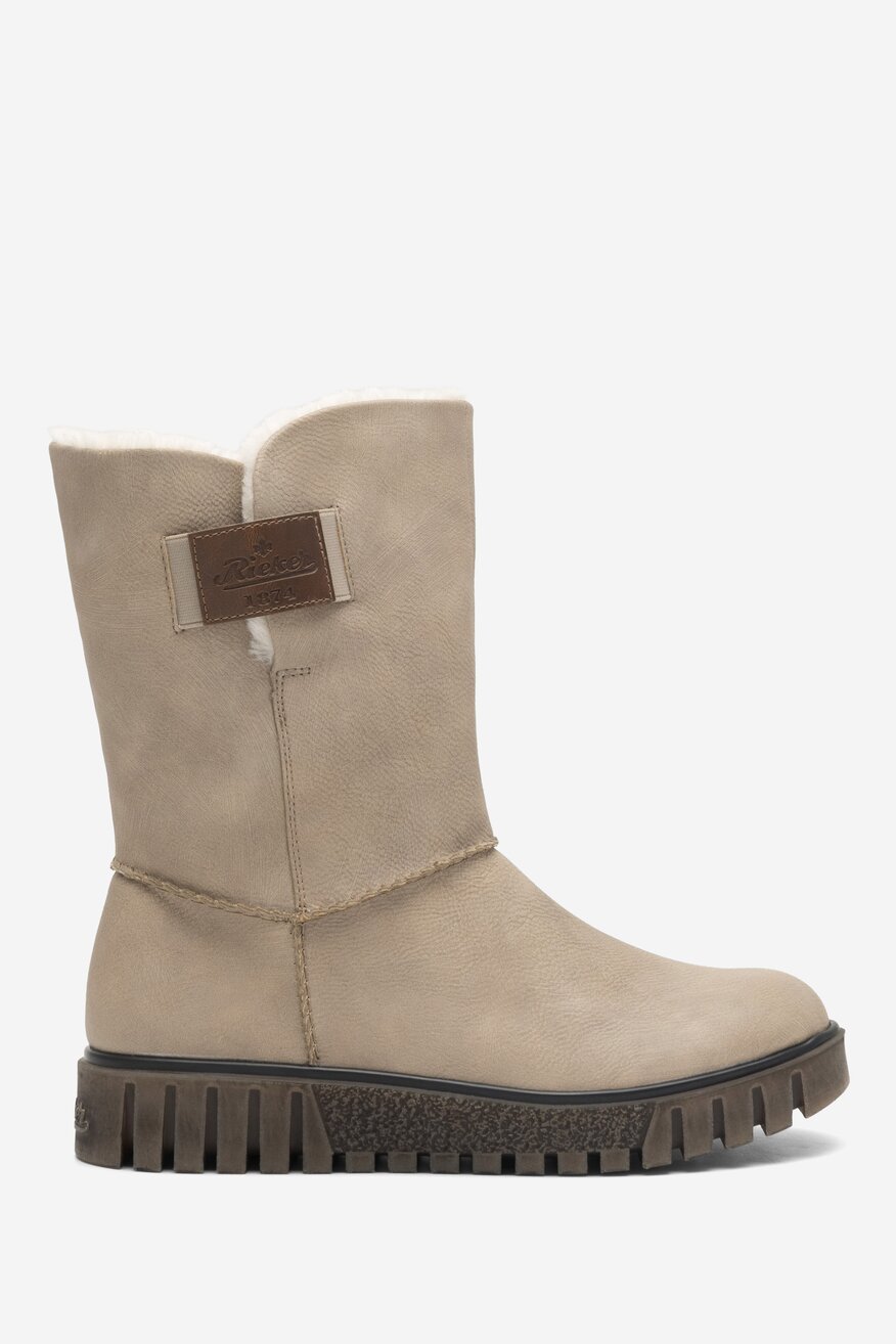 Botki Rieker Y3456-60 Beżowy