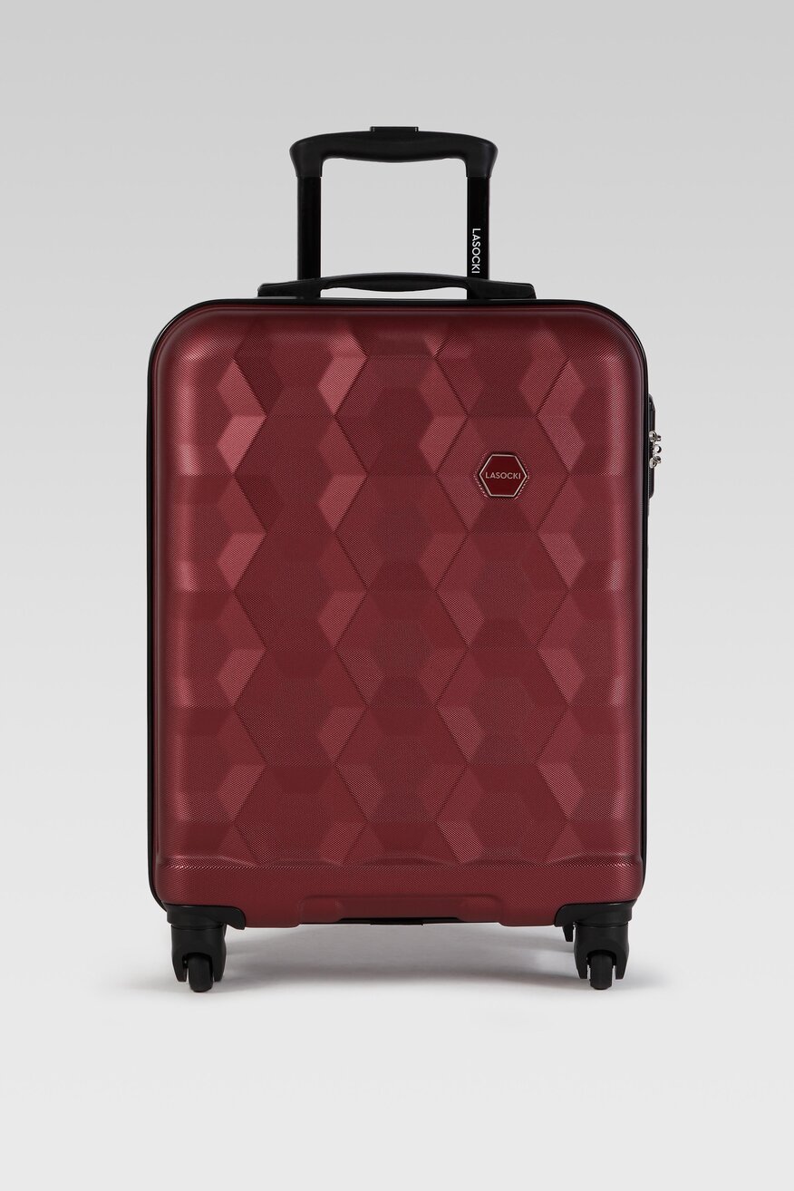 Walizka Lasocki BLW-A-101-35-08 Bordowy