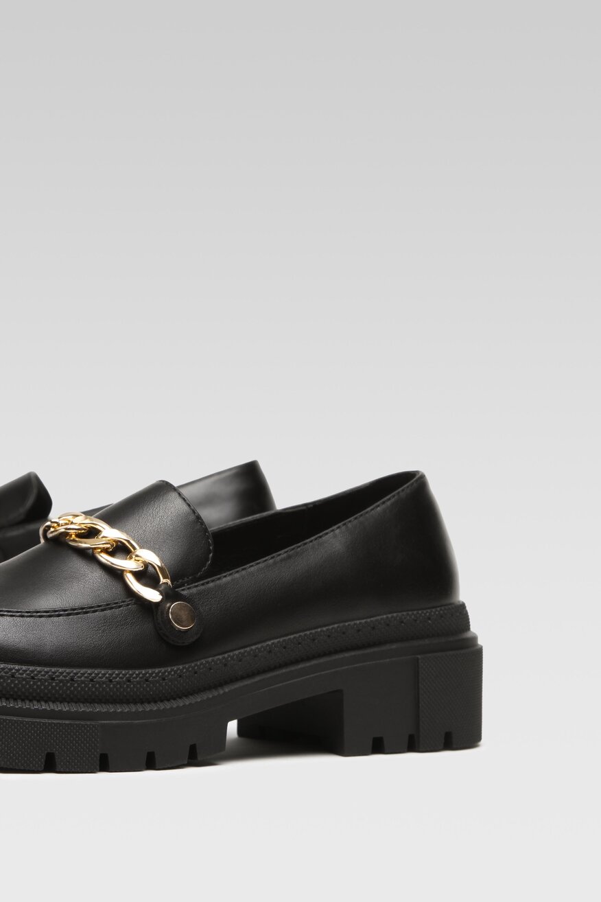 Półbuty DeeZee BE ON TIME HL995-1 Czarny