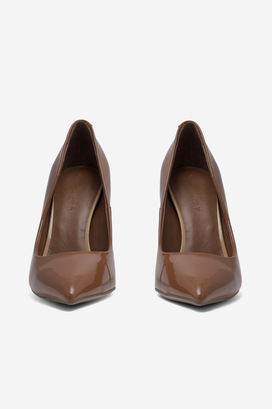 Czółenka Badura BIANCO-V252-15-12 Brązowy