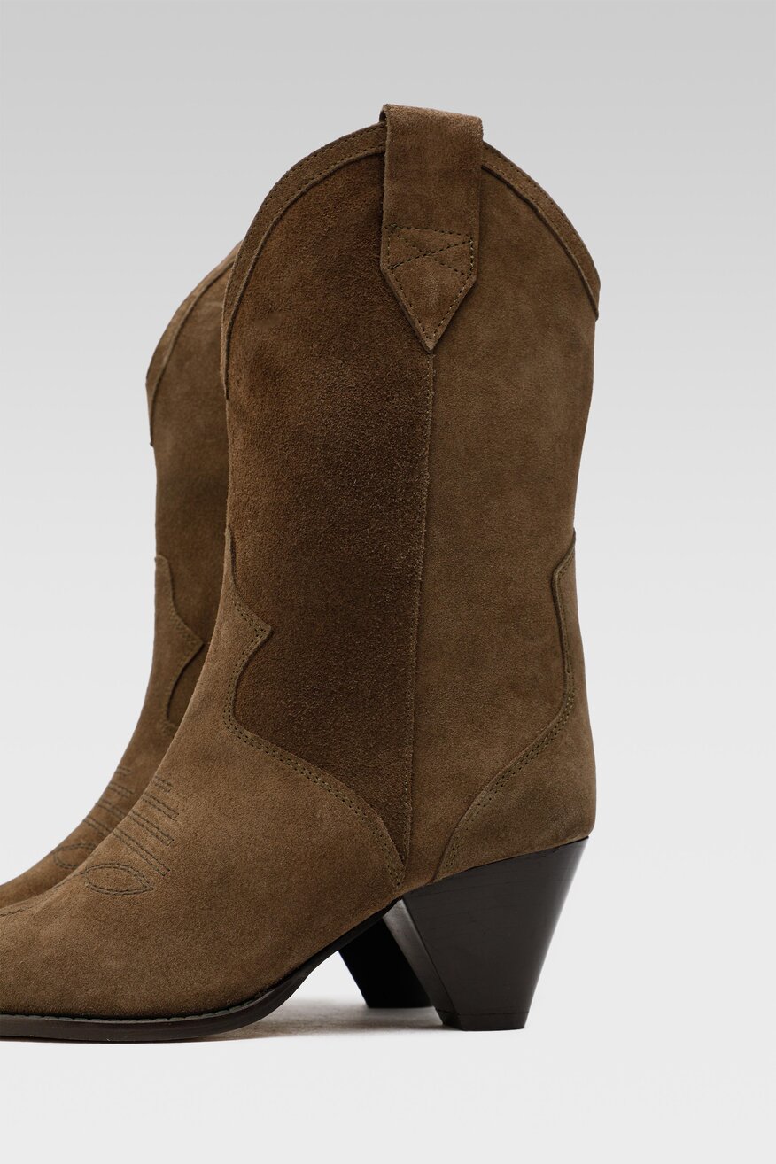 Botki Badura 222FW86 Brązowy