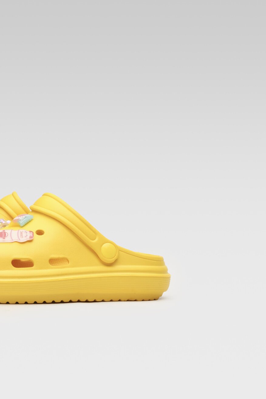 Klapki basenowe Bassano SS23-FM-892002A Żółty