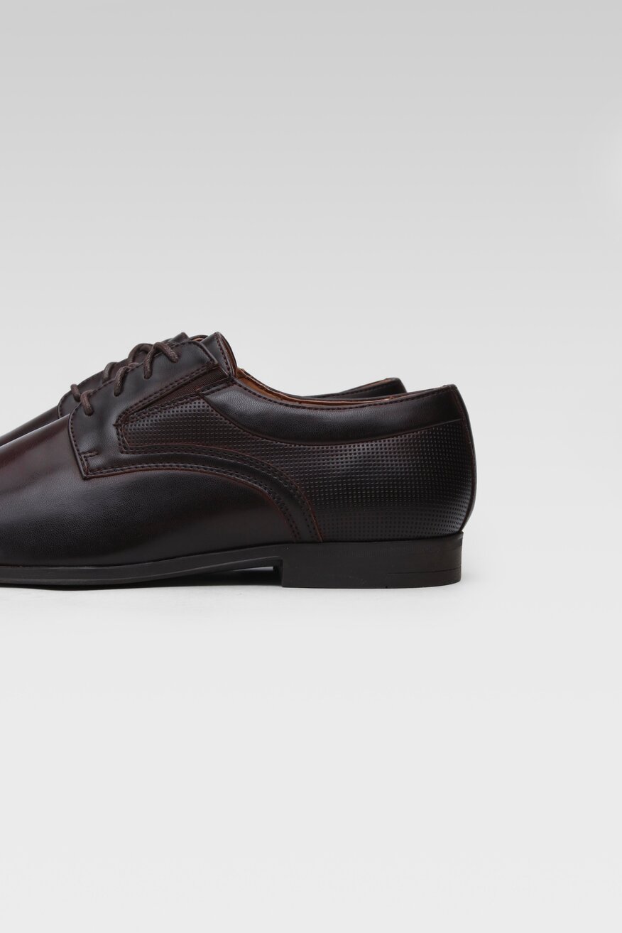 Półbuty Ottimo MBS-NAVY-10 Brązowy ciemny