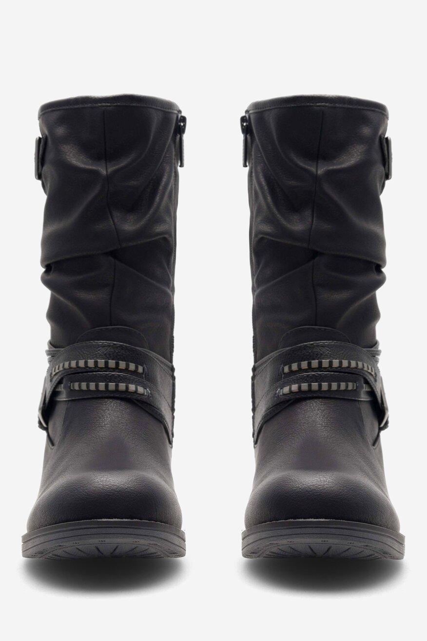 Kozaki Mustang 1139-624 Czarny