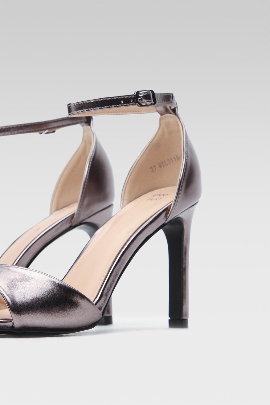 Sandały Jenny Fairy WYL3116-1 Stare srebro