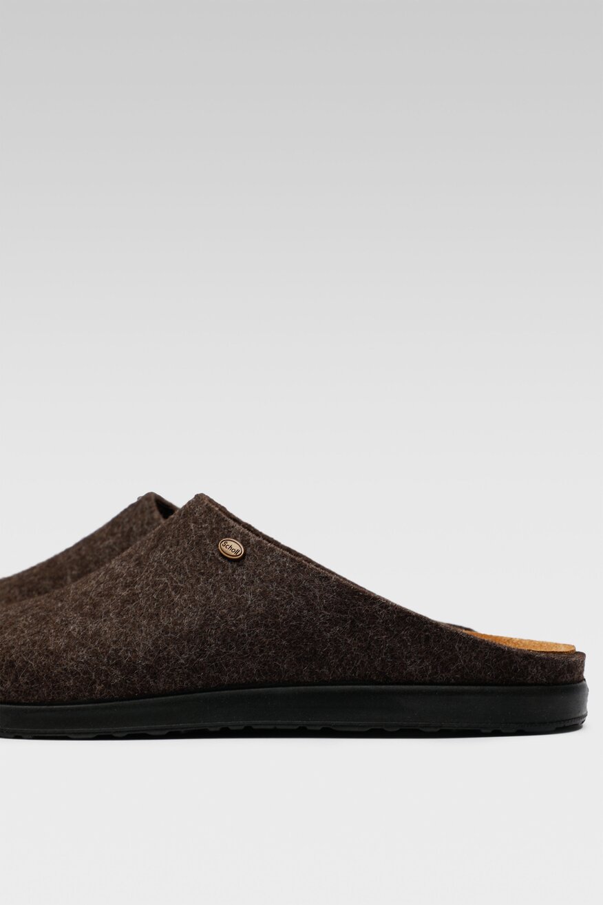 Kapcie Scholl MF301891019 ELIO MED Brązowy