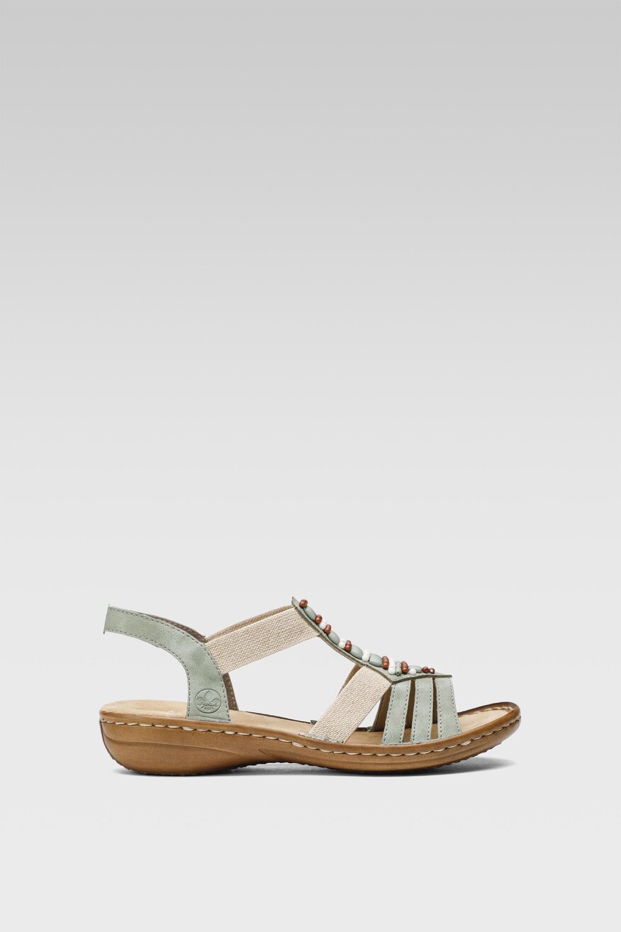 Sandały Rieker 60851-52 Zielony
