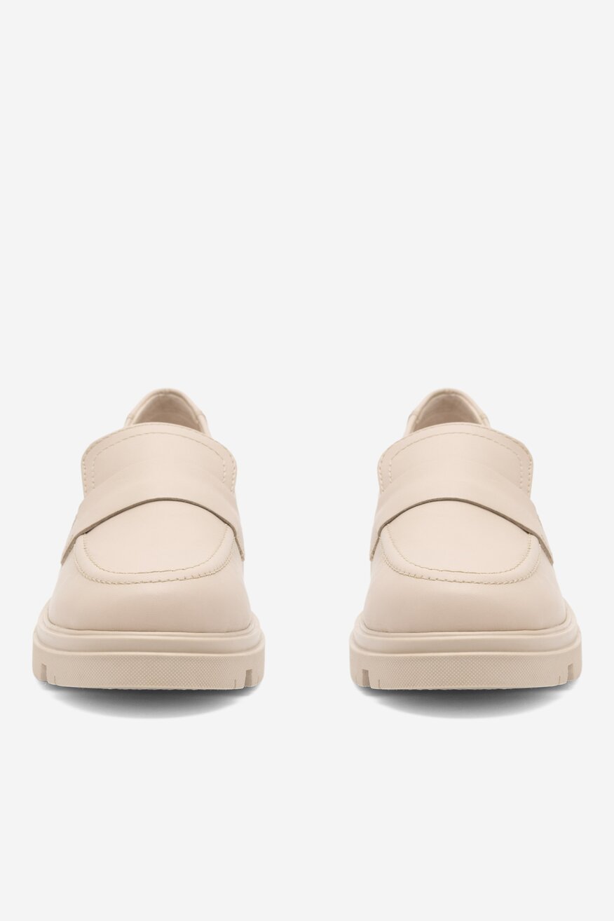 Półbuty Sarah Karen ARC-LAMI-01 Beżowy