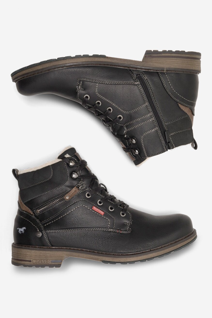 Trzewiki Mustang 4157-603 BIG Czarny