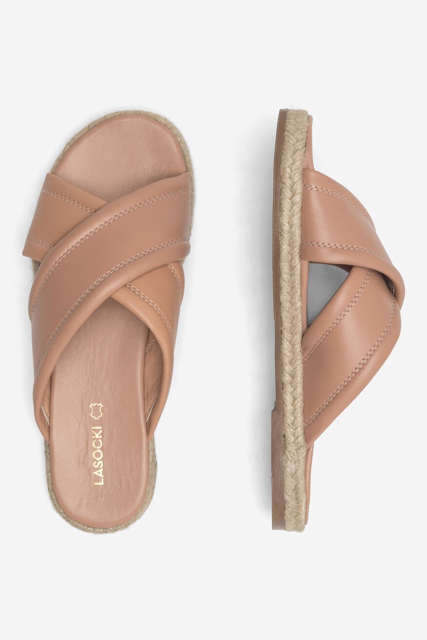 Klapki Lasocki CARPI EST-DOBRAWA-05 Różowy jasny