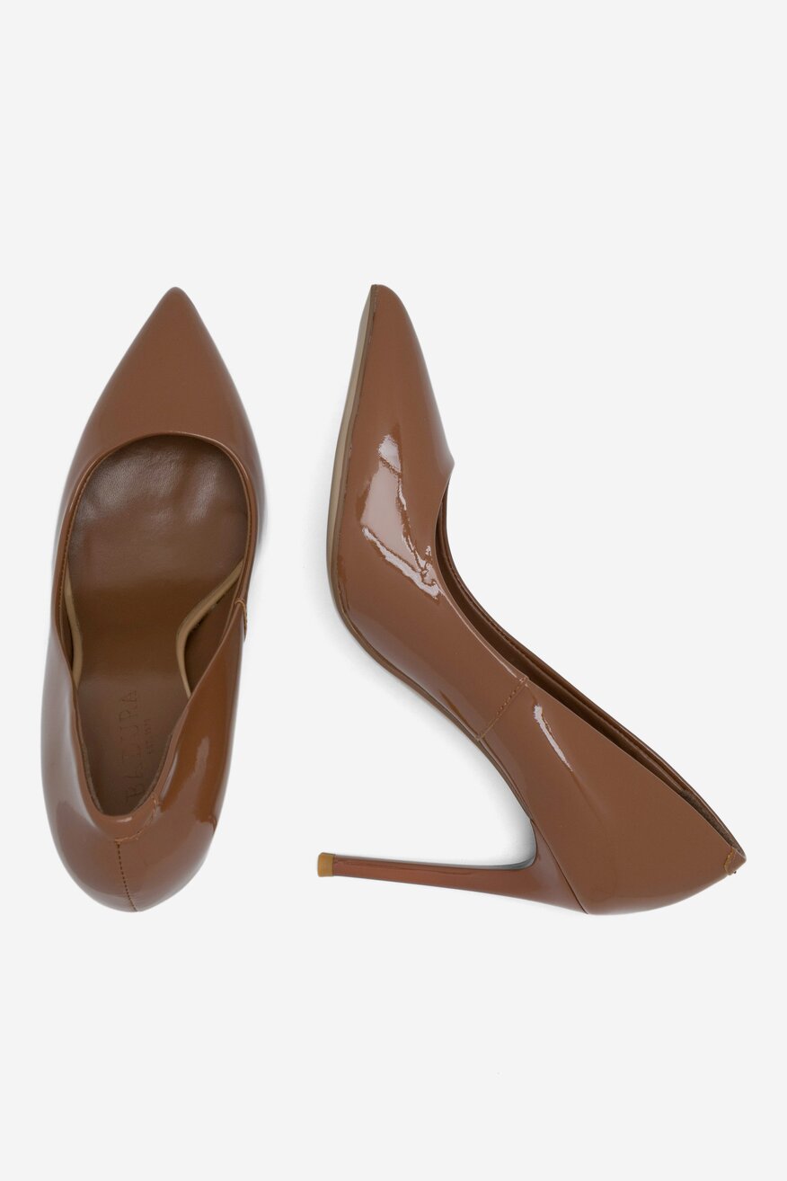 Czółenka Badura BIANCO-V252-15-12 Brązowy