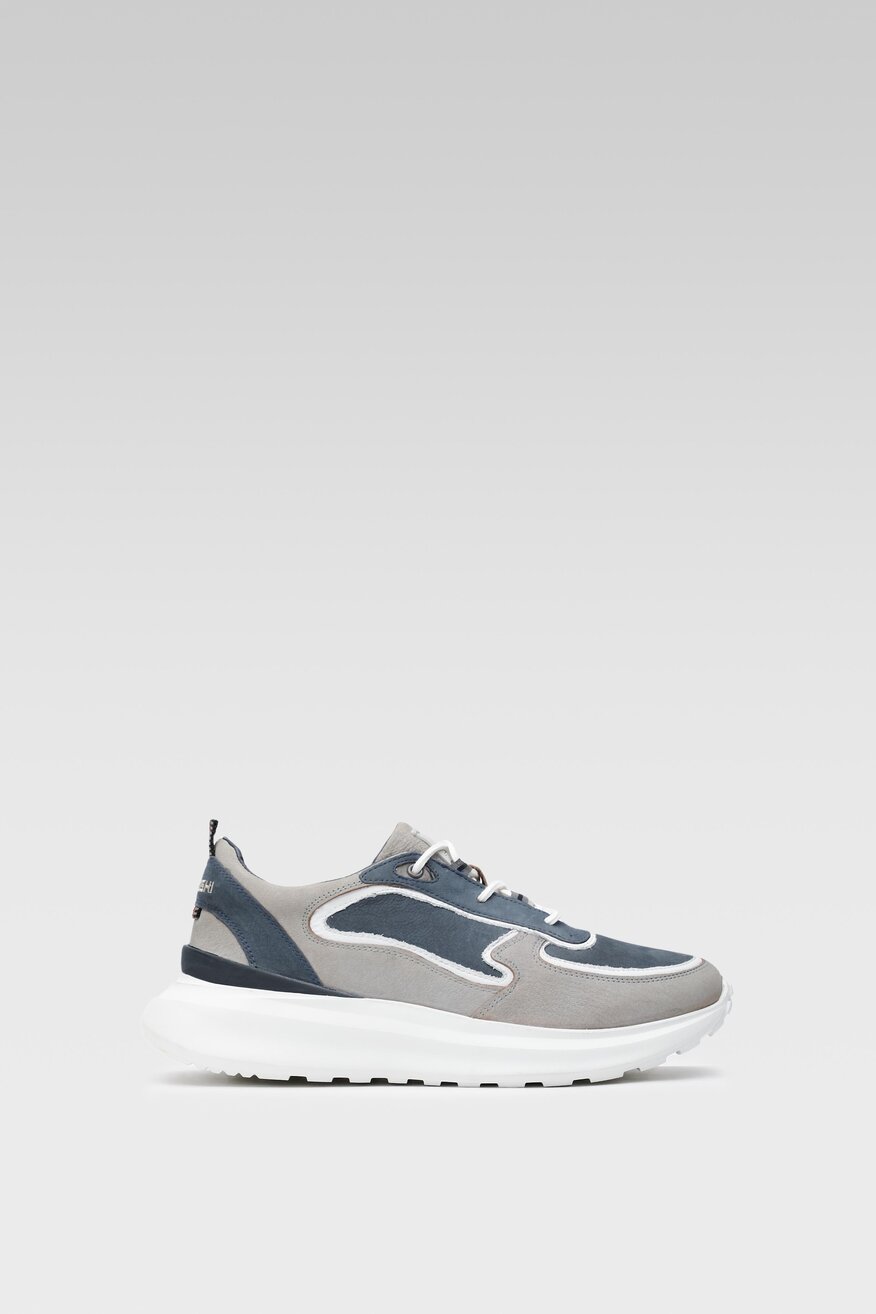 Półbuty Togoshi MI08-GREENE-01 Niebieski