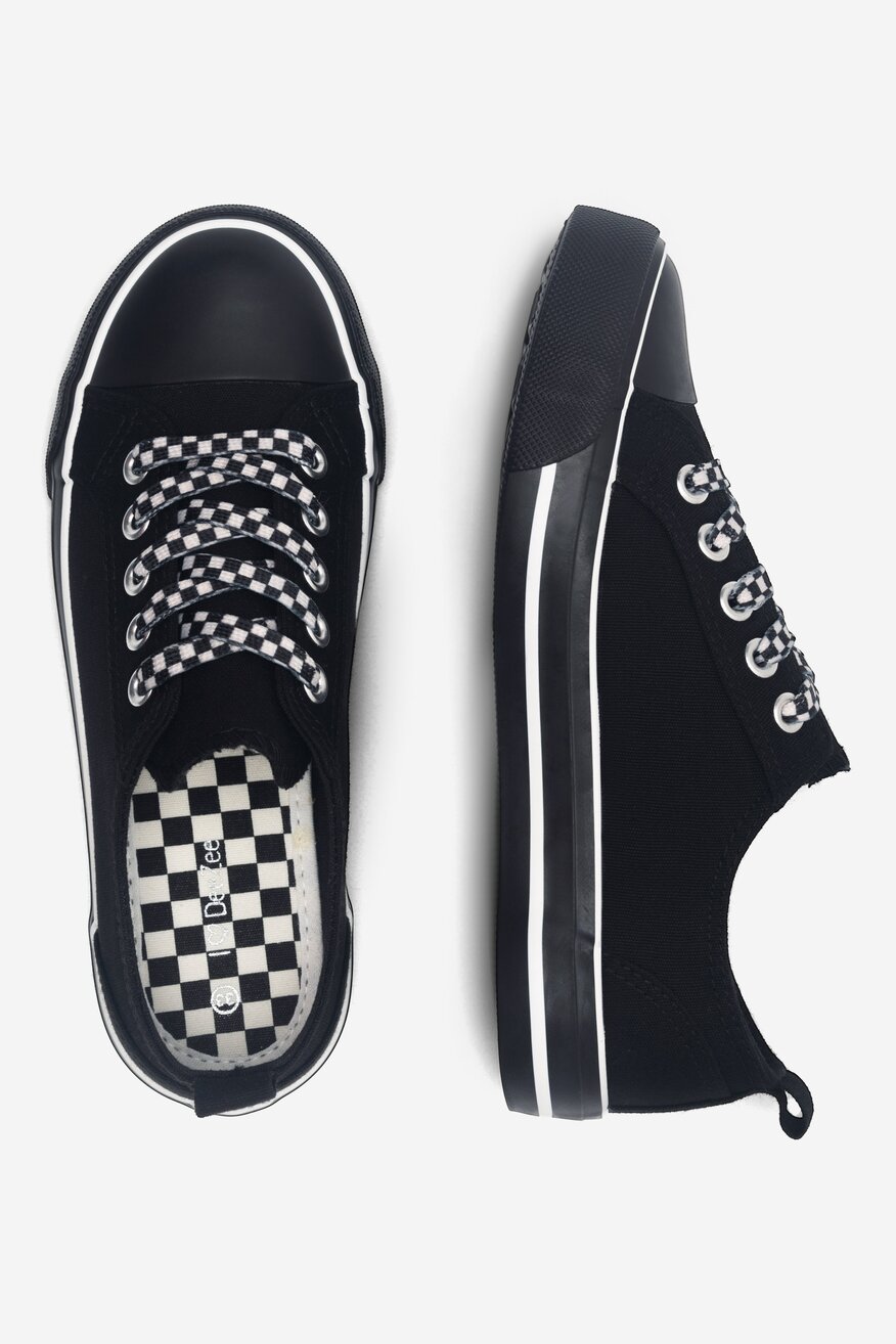 Trampki DeeZee CSS20377-13 Czarny