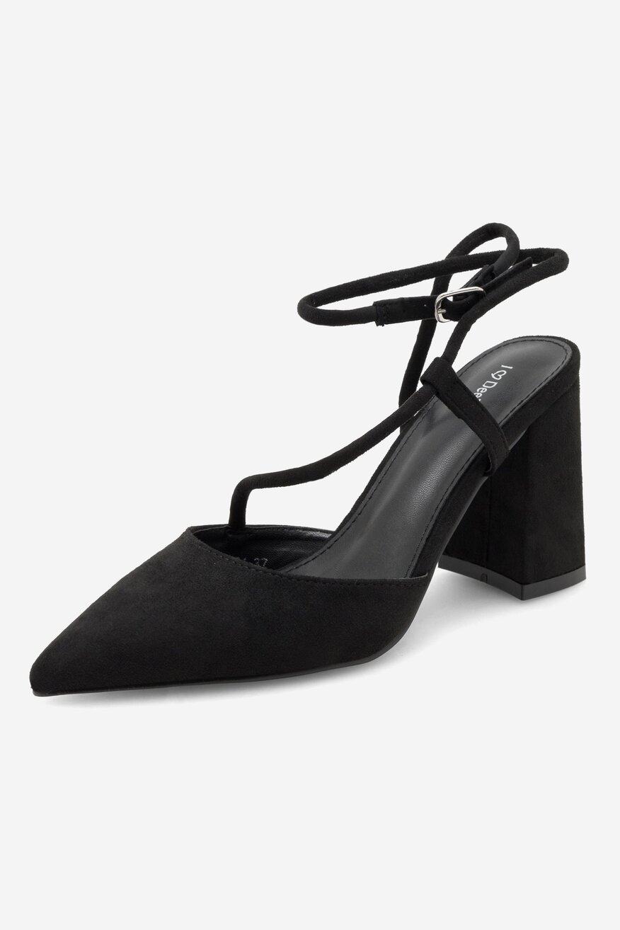 Czółenka DeeZee AISCHA KL-HH4587-21 Czarny