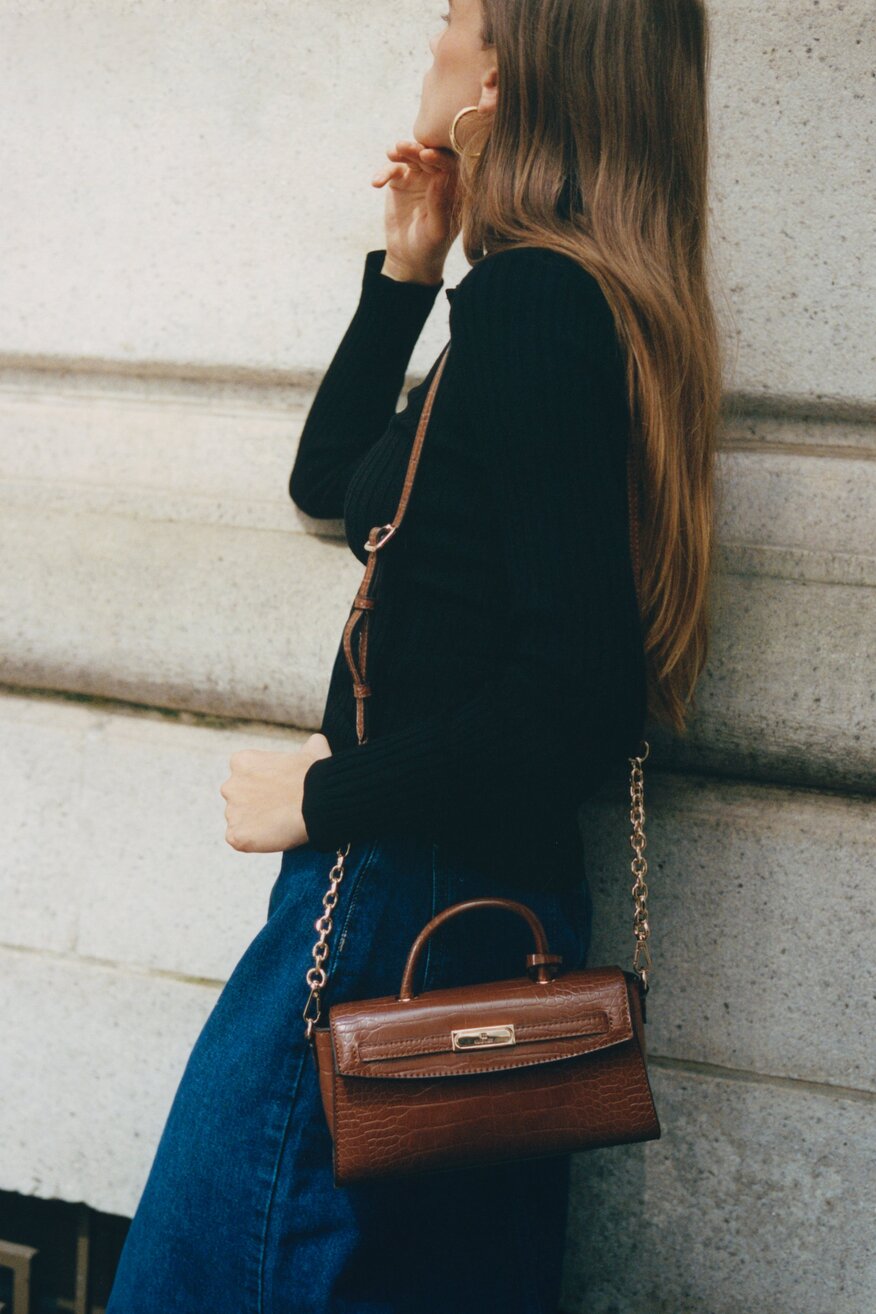 Torebka NINE WEST DAX NGC134378 Camel