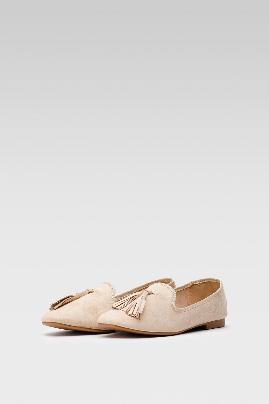 Baleriny Bassano 527-118-3 Beżowy