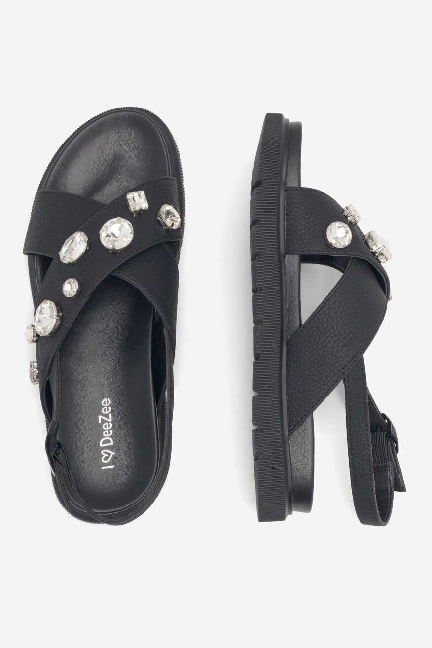 Sandały DeeZee R-21R1 Czarny