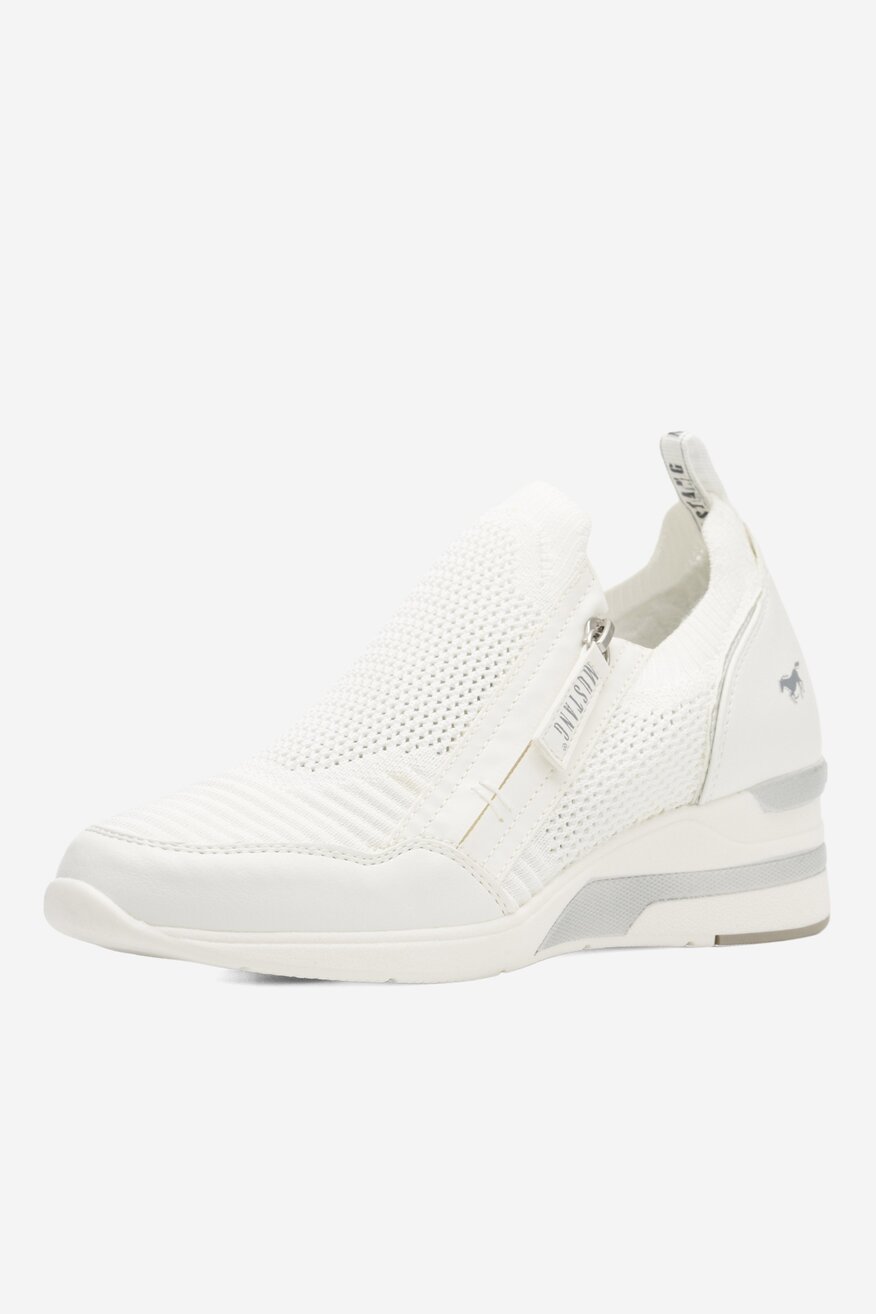 Półbuty Mustang 1378-401 Biały