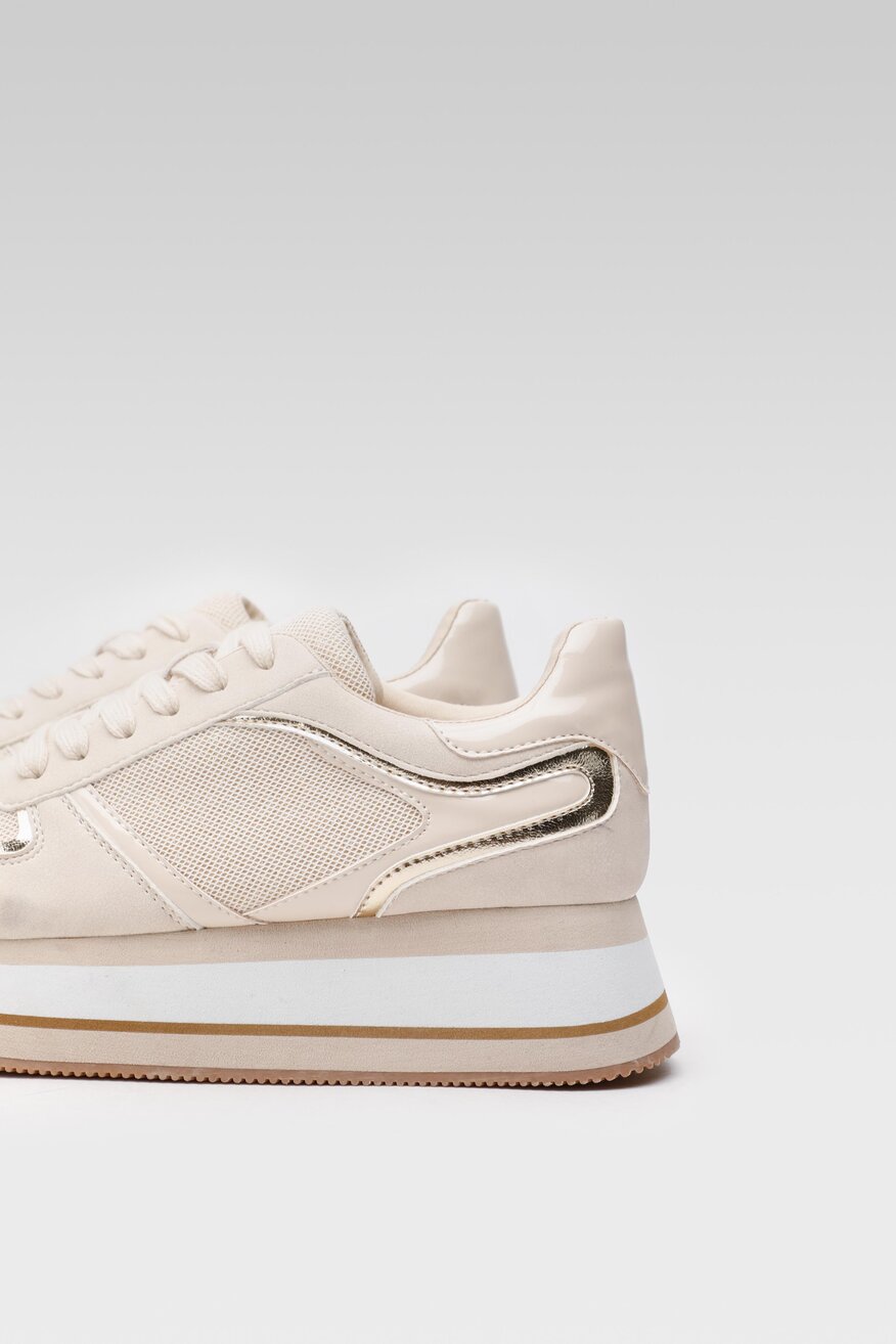 Półbuty Clara Barson HALLIE WS22266-01 Beżowy