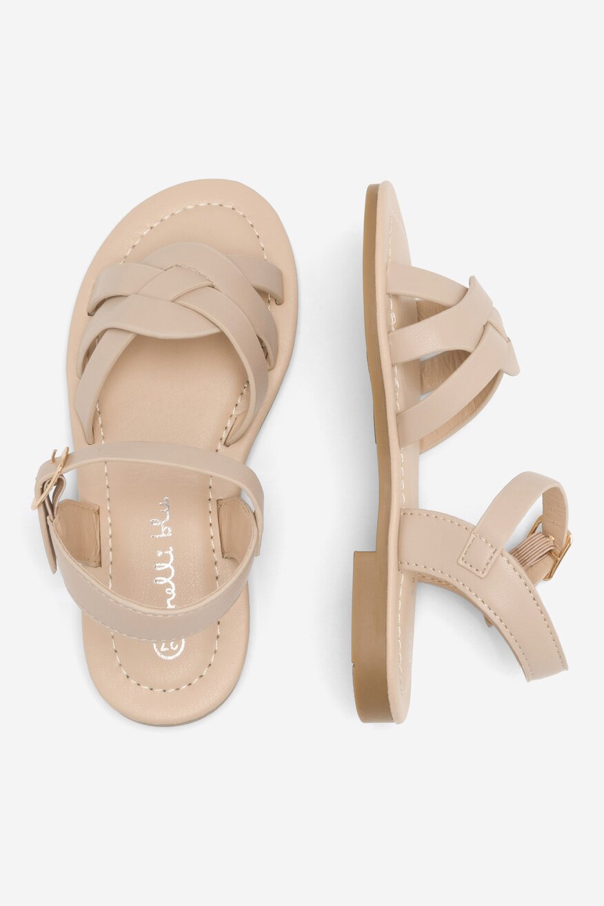 Sandały Nelli Blu REC22524 Beżowy