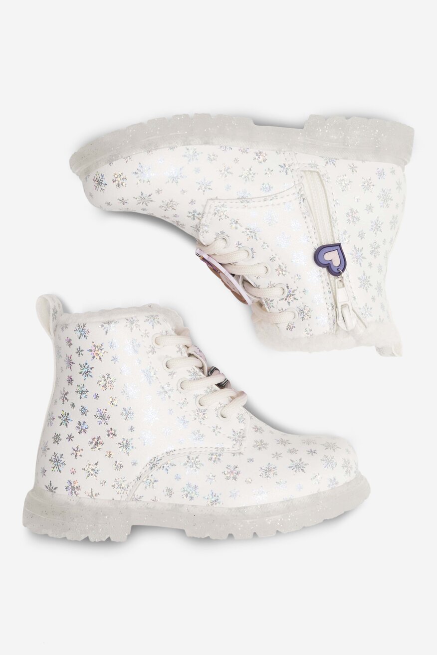 Trzewiki Frozen AW23-103DFR Srebrny