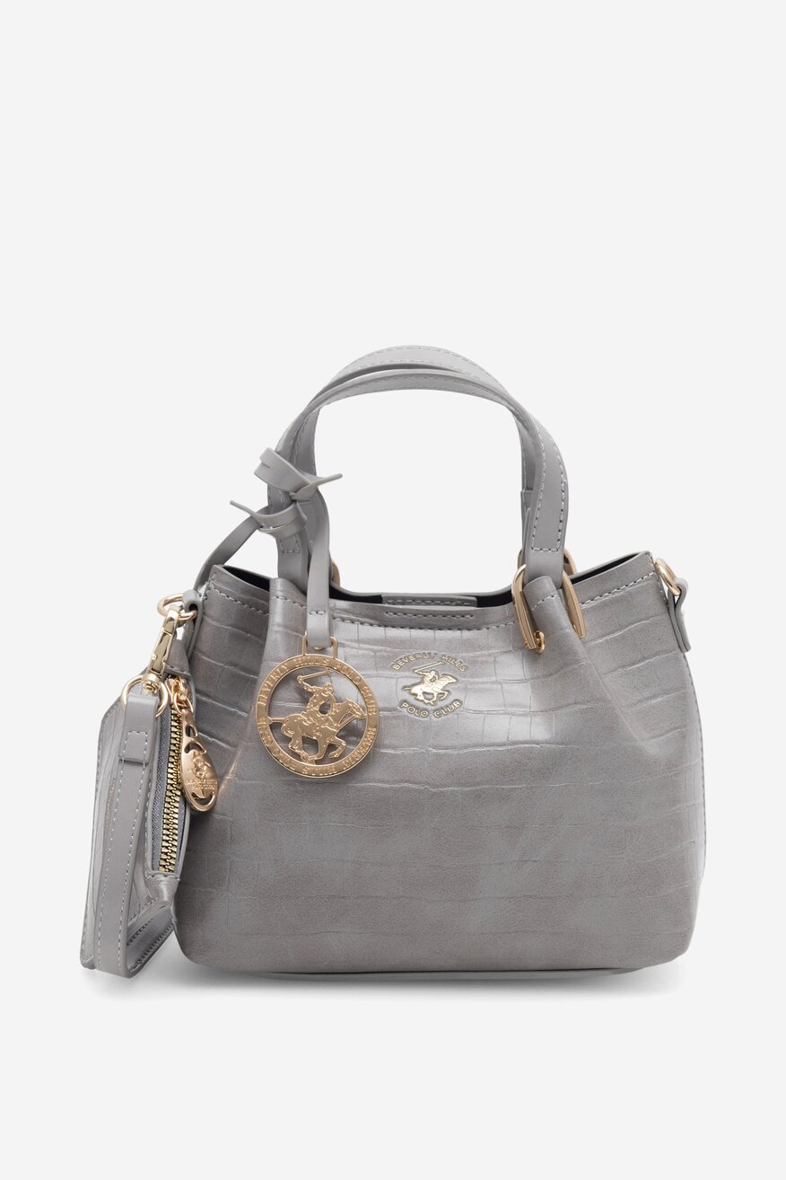 Torebka Beverly Hills Polo Club BHPC-W-02-A23 Szary