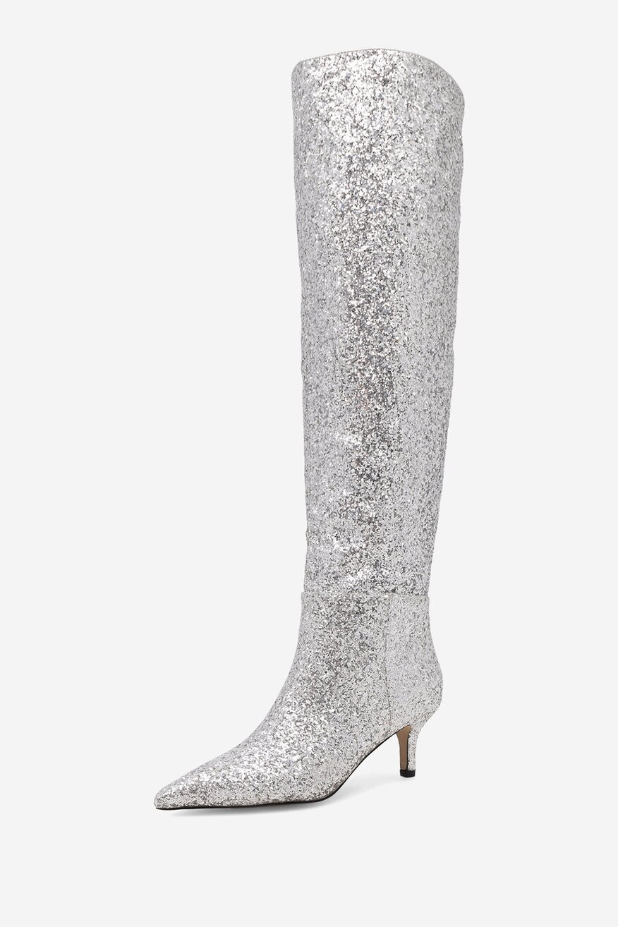 Kozaki Jenny Fairy ELEA LS6022-01 Srebrny