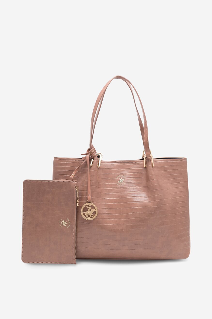 Torebka Beverly Hills Polo Club BHPC-W-01-A23 Różowy