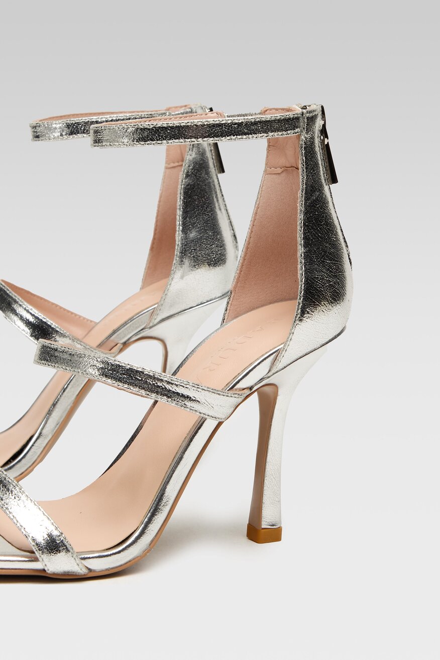 Sandały Badura 001.26029 Srebrny