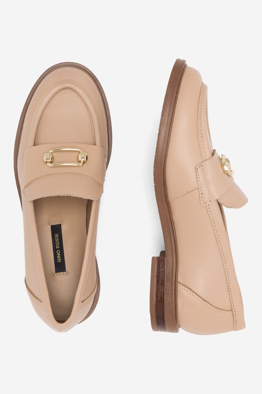 Półbuty Gino Rossi MEGANE-E23-25422PE Beżowy