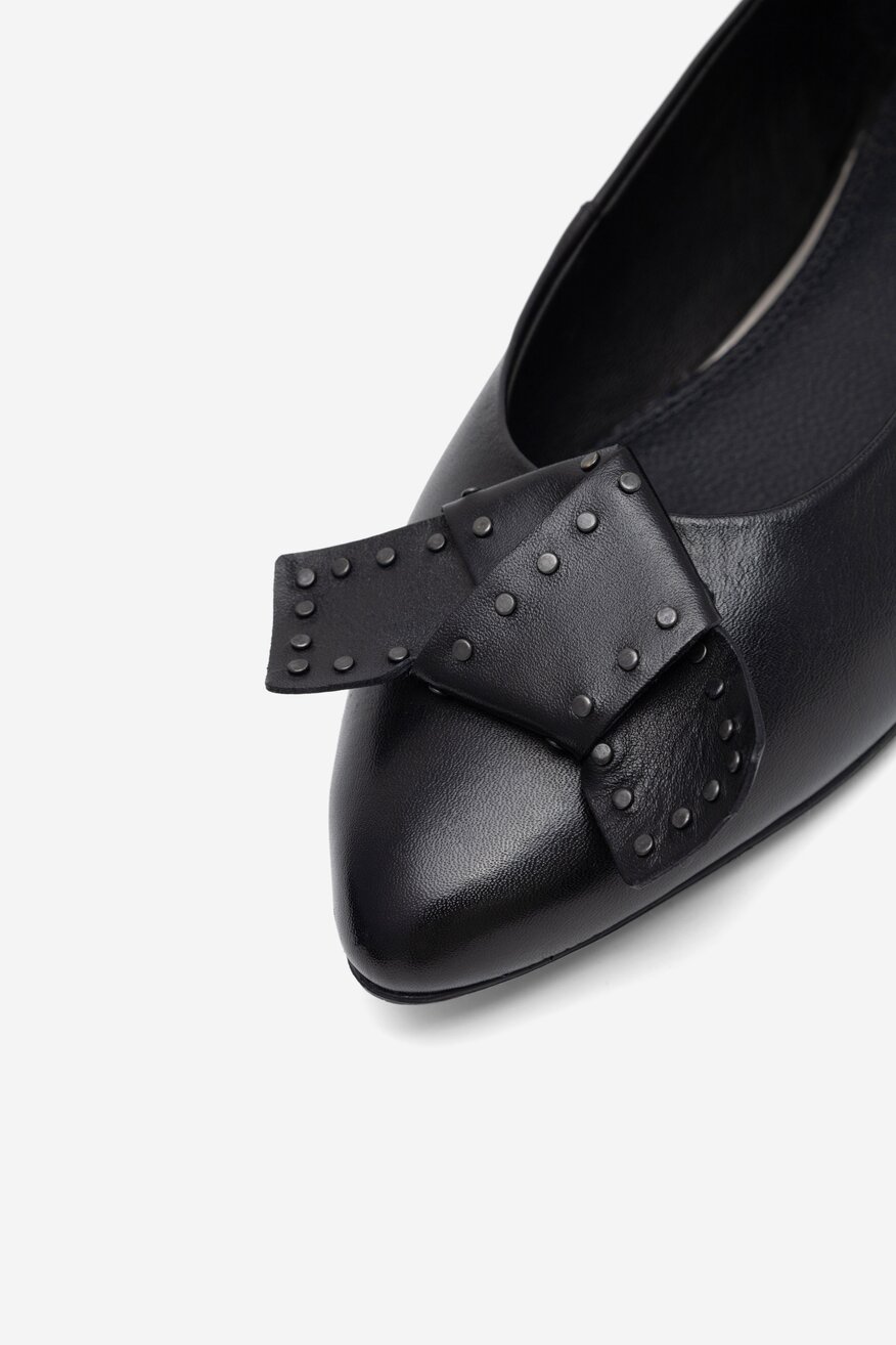 Baleriny Sergio Bardi RST-B1031-04SB Czarny