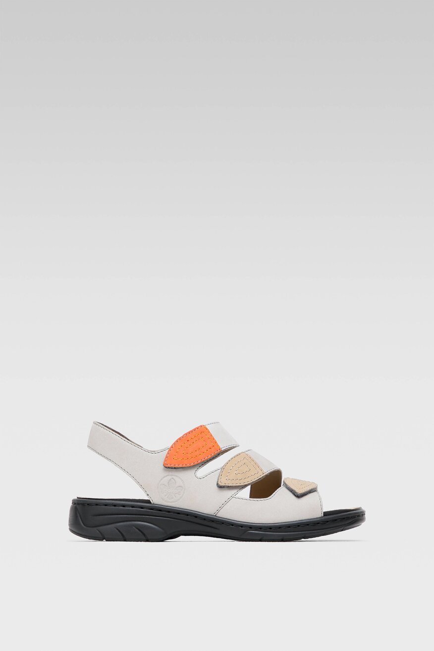 Sandały Rieker 64565-40 Beżowy