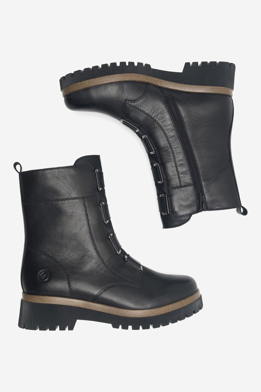 Botki Remonte D1B75-01 Czarny