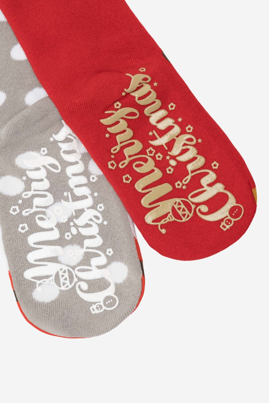 Skarpetki damskie Jenny Fairy 4WB-003-AW23 (2-PACK) Czerwony